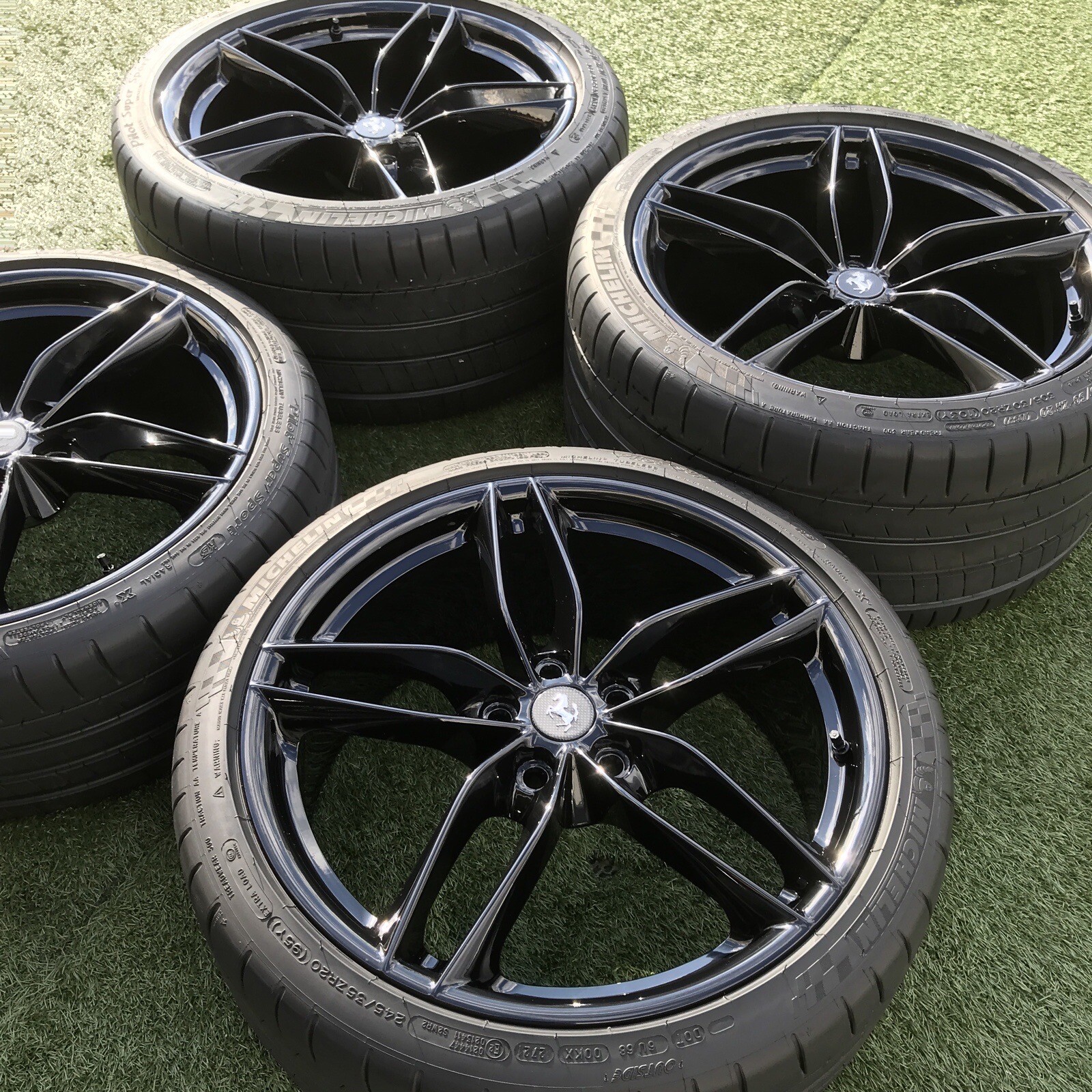 20" Ferrari 488GTB F8 Tributo Wheels Tires OEM Genuine Set 4 SPIDER 488 458