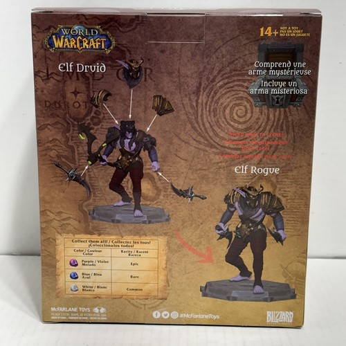 McFarlane Toys World of Warcraft 6” Epic - Night Elf: Druid/Rogue Action Figure - Picture 6 of 6