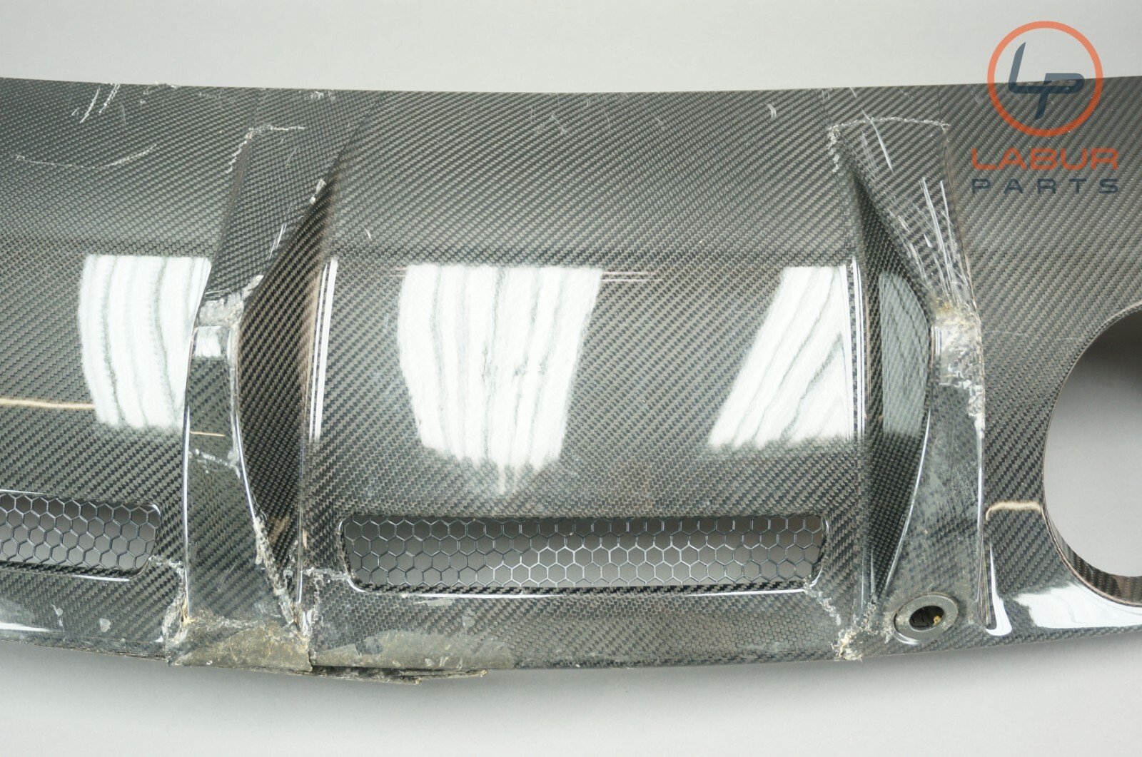 ASTON MARTIN 08-12 DBS REAR BUMPER LOWER VALANCE CARBON FIBER DIFUSER