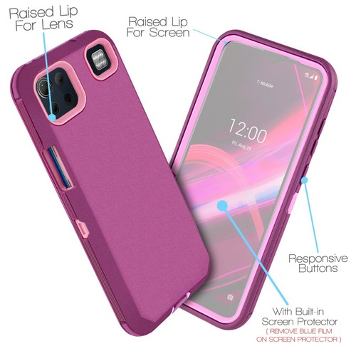 For LG K92 5G Built in Screen Hard Case Cover Belt Clip Fits Otterbox Defender - Picture 29 of 87