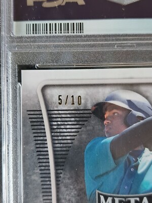 Julio Rodriguez 直筆サインカード　2020 Leaf Draft 2020 Leaf Valiant Draft Julio Rodriguez 1/1 Clear Navy Blue