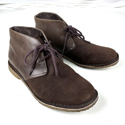 UGG Chukka boot Sz 12 Mens UGG Neumel Chestnut Suede Fur Lined Chukka Boots Sz 12  main image 2