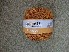 Häkelgarn Filethäkelgarn Filet häkeln puppets Eldorado 50g   
