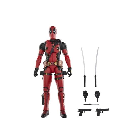 Figura Deadpool y Wolverine Deadpool serie Marvel Legends 2024 Hasbro G1660 - Imagen 4 de 9