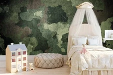 3D Camouflage Texture Wallpaper Wall Mural Removable Self-adhesive Sticker 643