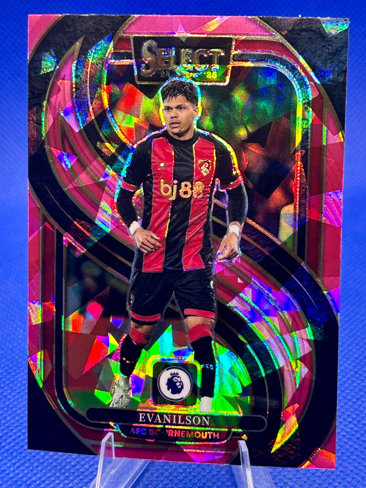 2024-25 Select Premiere League Evanilson Pink Ice Mezzanine #161