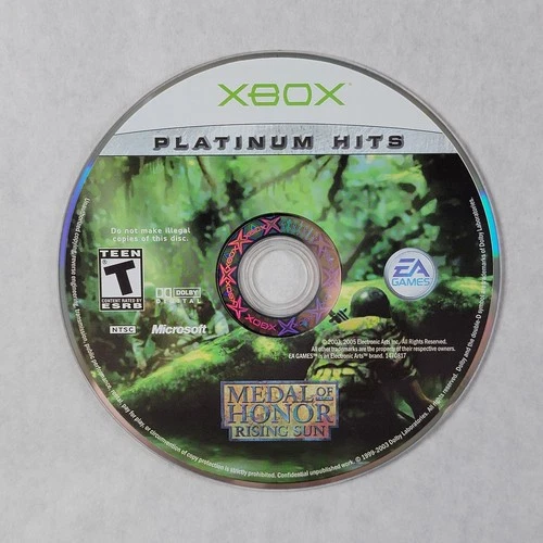 Medal of Honor Rising Sun [PH] - Loose Microsoft Original Xbox Disc