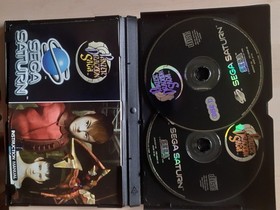 Panzer Dragoon Saga Sega Saturn PAL &ndash; COMPLETE CIB &ndash; 4 Discs &ndash; Outer Sleeve Rare