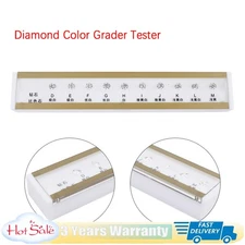 GIA Master Set 10CT Diamond Color Grading Grader Color Tester 10 Stone D-M Color