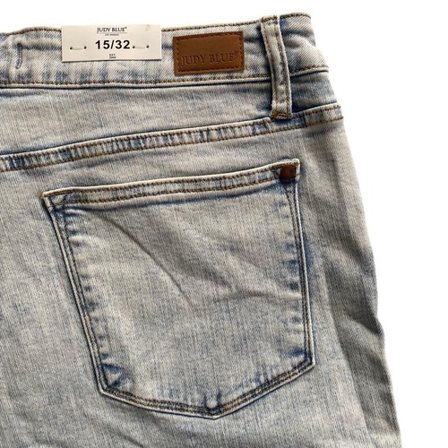 Judy Blue Jeans Damen 15/32 Slim Fit High Rise Comfort Stretch Denim Acid Wash - Bild 6 von 9