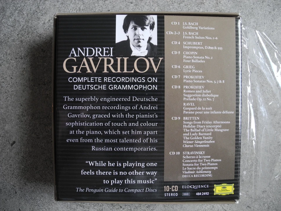 0028948424924 - Andrei Gavrilov: Complete Recordings On Deutsche Grammophon (CD) - Bild 2 von 4