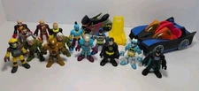 Imaginext (Fisher-Price) Lot Of Mini Action Figure Toys Batman Disney Batmobile 