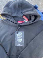 SS24 Supreme Soup Can Hoodie Black, BNWT (Made In Canada) Size Medium