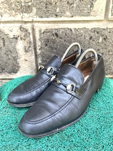 Mocassins Gucci Horsebit en cuir « noir » à enfiler US 9UK 8,5