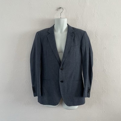 REISS CUPID B B BLAZER JACKE - GR. 40 - GRAU NADELSTREIFEN - EINREIHER