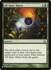 All Suns' Dawn Regular - The List MTG-NM