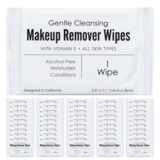 World Amenities Individual Makeup Remover Wipes, 50 50 Count Pack of 1 
