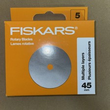 Fiskars Rotary Cutter Blade Refills 45mm 5 Bl...