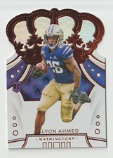 2020 Panini Chronicles Draft Picks Crown Royale #22 Salvon Ahmed RC - Washington
