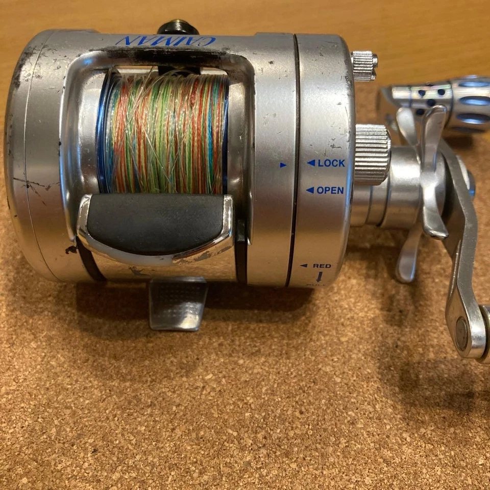 TICA CAIMAN DJ100M Baitcasting Carrete Body Junk - Imagen 3 de 4