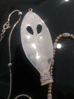 Vintage 5 PC Sterling Silver 2 Bracelets Pendent Ring Sz 6.5  Earrings 925