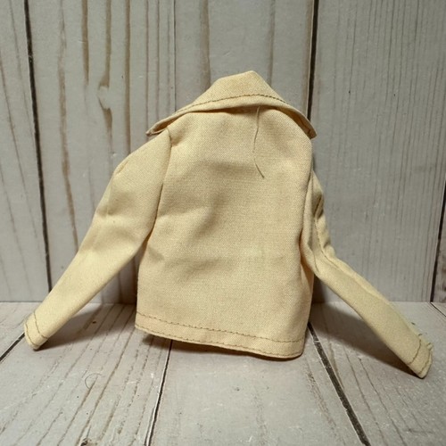 Vintage Barbie Ken Puppenkleidung beige Knopf Jacke 9705 Weste Hemd 5820 Hose - Bild 3 von 7