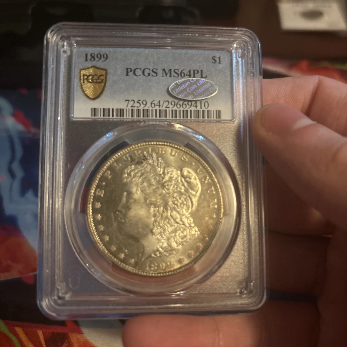 MS 64 Graded 1899 Year Morgan US Dollars (1878-1921) for sale | eBay