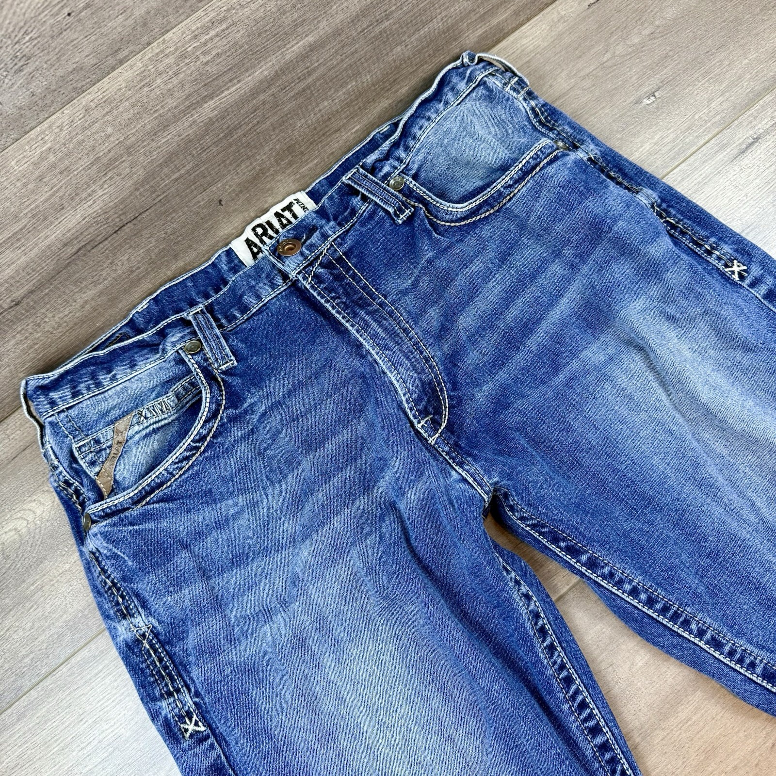 Ariat M5 Slim Stretch Adkins Stackable Straight L… - image 3