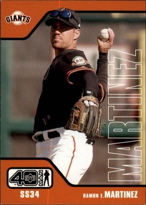 2002 Upper Deck 40-Man Baseball Card #757 Ramon E. Martinez