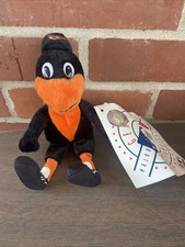 Vintage Baltimore Orioles mascot plush