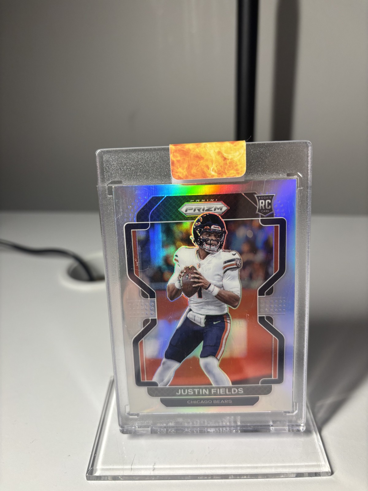 2021 Panini Prizm - Rookie Justin Fields #334 Silver Prizm (RC)