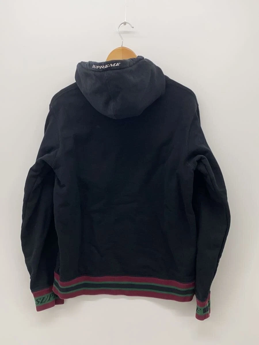 Supreme Felpa con Cappuccio S Cotone Nero