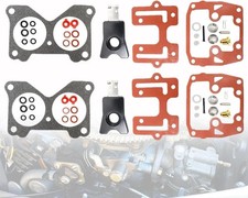  Kit Ricostruzione Carburatore con Galleggiante Compatibile con Johnson Evinrude 