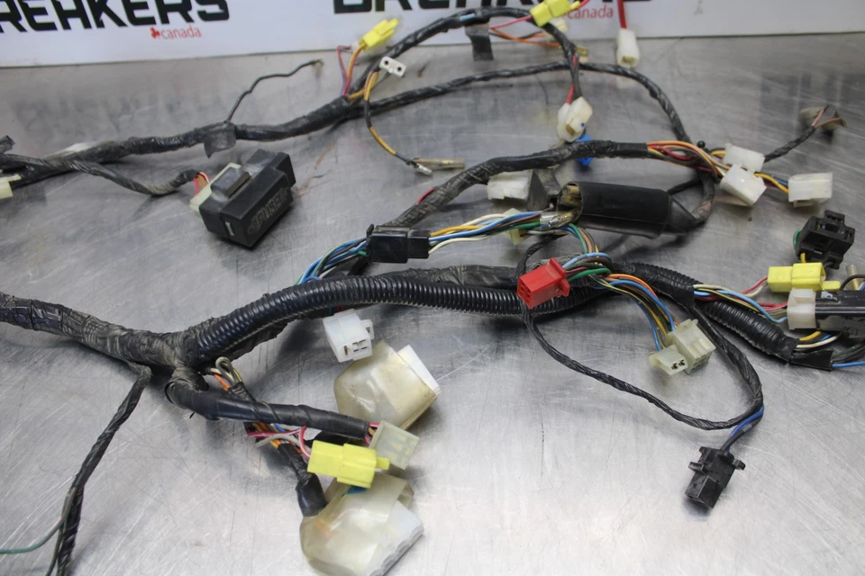 93-07 YAMAHA VMAX 1200 ARNÉS DE CABLEADO MOTOR TELAR DE CABLE BB197 Foto 3 de 4