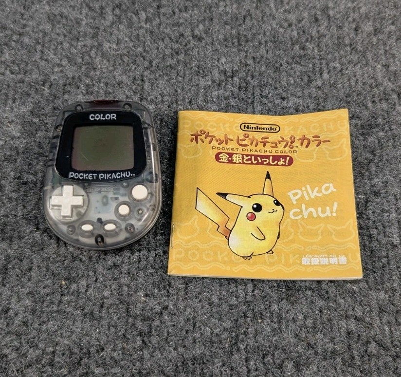 その他 Nintendo Pocket Pikachu Color MPG-002 Nintendo Pokemon Pocket Pikachu Color Clear Virtual Pet MPG-002 US