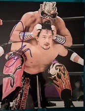 Great Muta Autographed 8x10 Photo NJPW WCW  TNA AEW WRESTLER
