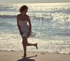 Doen embroidery camisole dress