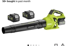 Leaf Blower Cordless with 2 x 4.0Ah Battery and Charger, 780CFM 260MPH Yard Etc