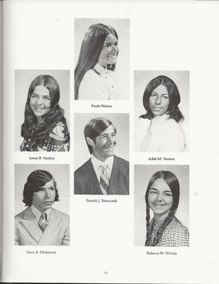 1973 WEYMOUTH NORTH HIGH SCHOOL YEARBOOK, EXIT NORTH, WEYMOUTH, MA