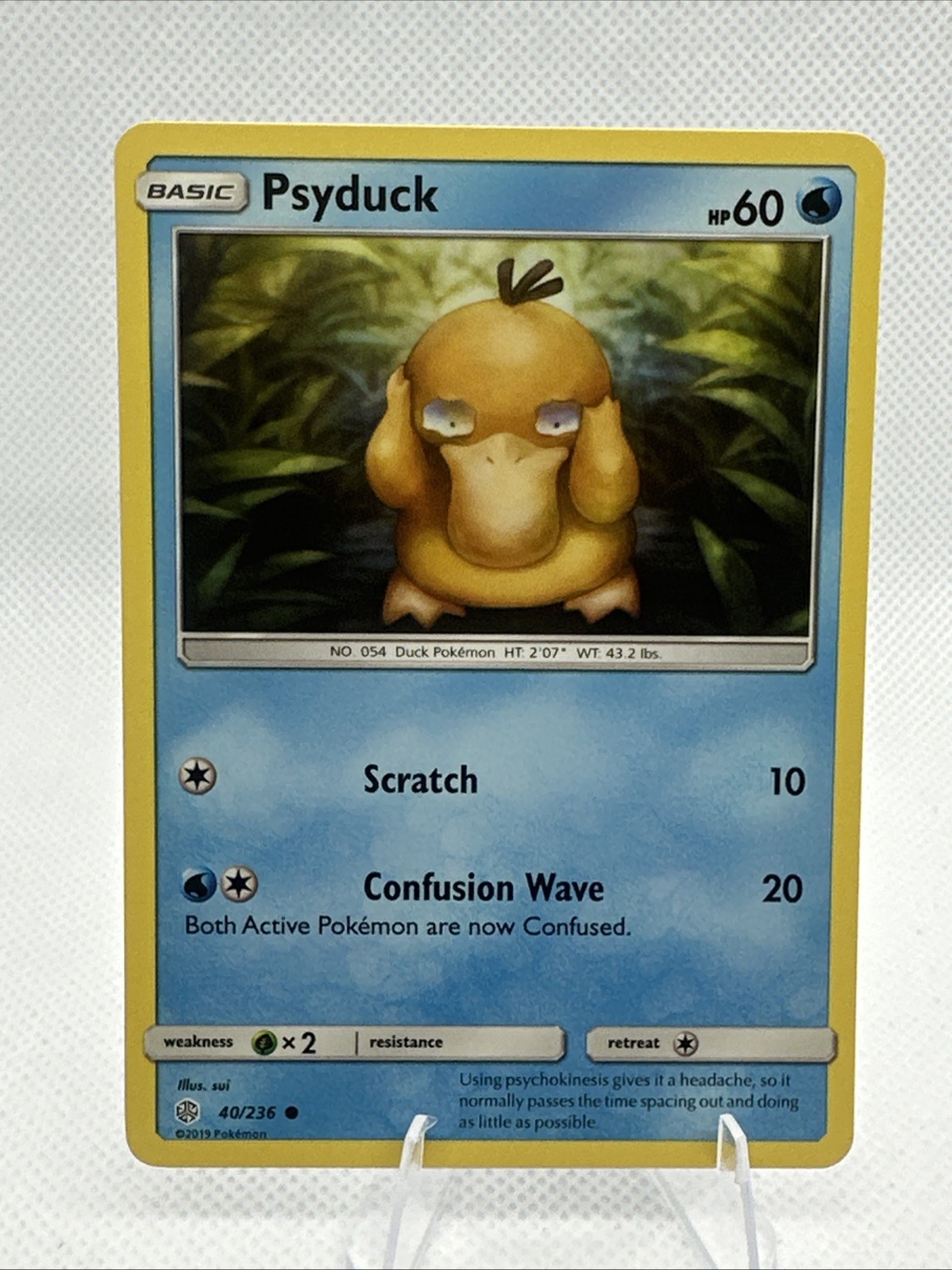 Psyduck 40/236 SM - Cosmic Eclipse Common Pokémon TCG NM