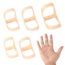Oval Finger Splints, 5PCS Oval Trigger Finger Splint for Size 6,7,8,9,10