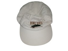 Vintage White Pebble Beach Hat Cap for Golfers