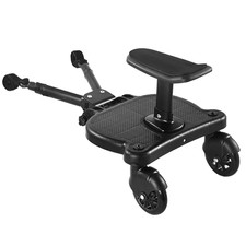 2026 New-Universal Stroller Board with Detachable Seat, 2In1 Sit and Stand Strol