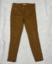 LOFT Women Brown Skinny Formal Casual Stretchy Pants Leggings Sz 28/6