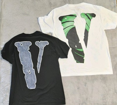 VLONE Juice Wrld The Weekend Double Agent The Woo T-Shirt Lot Sz Large Authentic