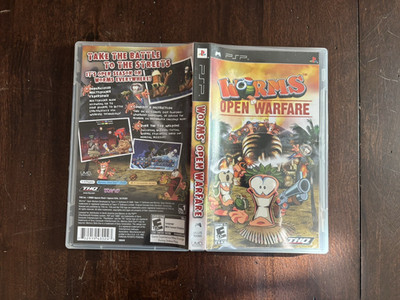 Worms: Open Warfare (Sony PSP, 2006) CIB Complete w/ Manual