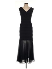 Xscape by Joanna Chen Women Black Cocktail Dress 10