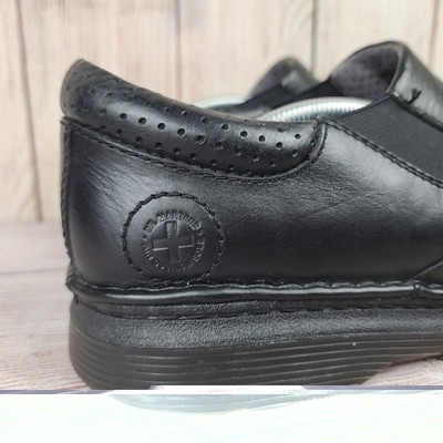Dr. Martens Orson Black Leather Slip On Loafer Shoes Men display picture 1