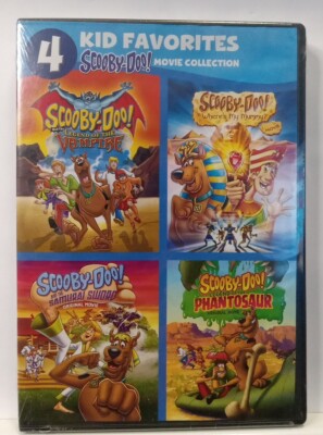 4 Kids Favorites: Scooby Doo! Movie Collection (DVD) Vampire, Mummy, Phantosaur