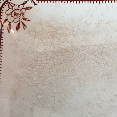 Mel Rose Cliff England Antique Serving Dish Bone China Porcelain Platter Melrose - Picture 7 of 12